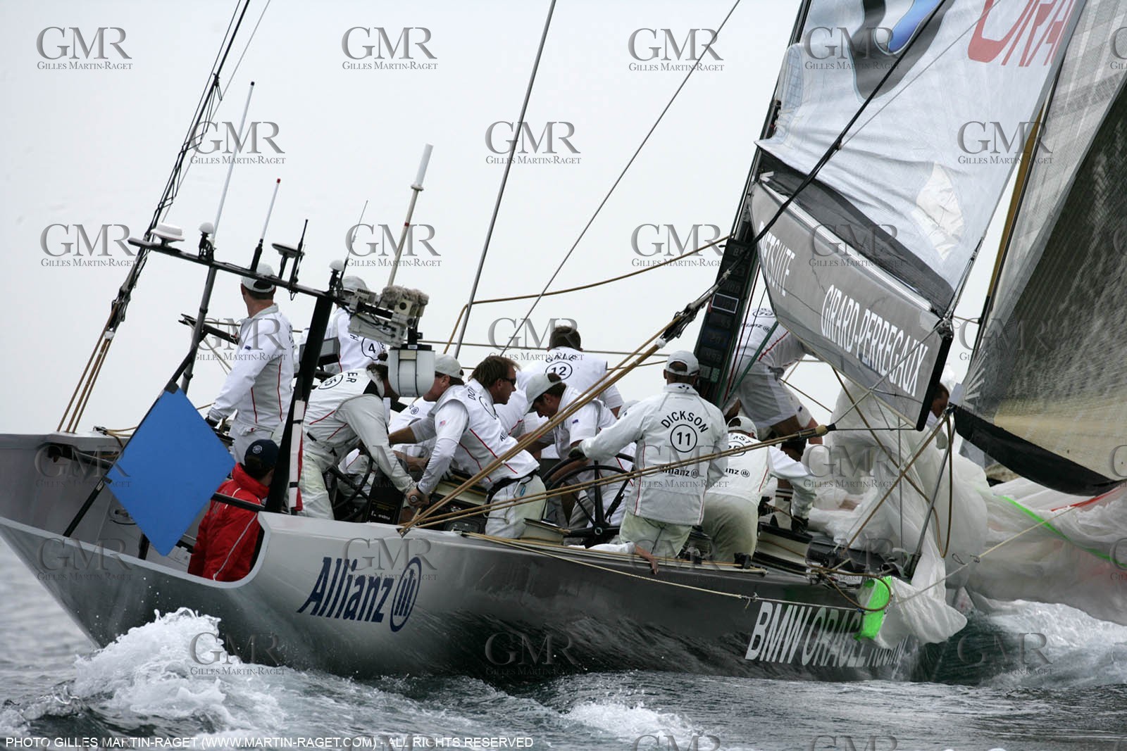 25 04 2007-Valencia (Spain)- 32nd America's Cup - Louis Vuitton Cup - RR1 - Day 10 - BMW ORACLE Racing