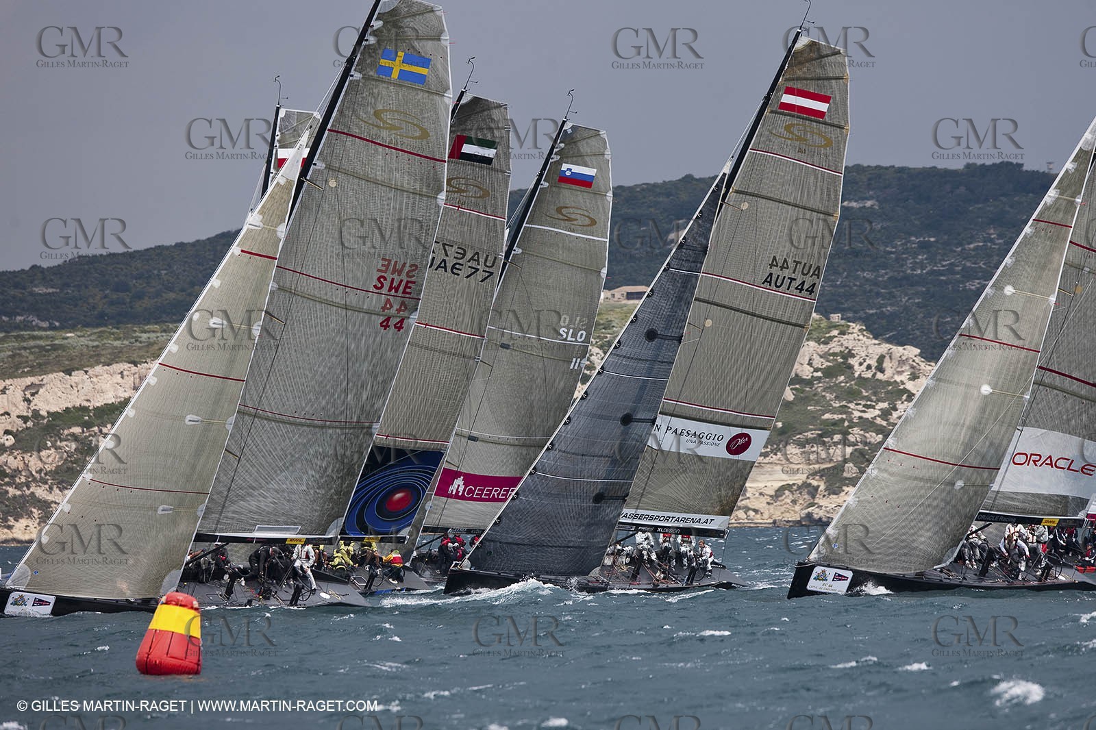 21 04 2009 - Cagliari (ITA, Sardinia) - RC44 Championship Tour - RC 44 Cagliari Cup - Training day
