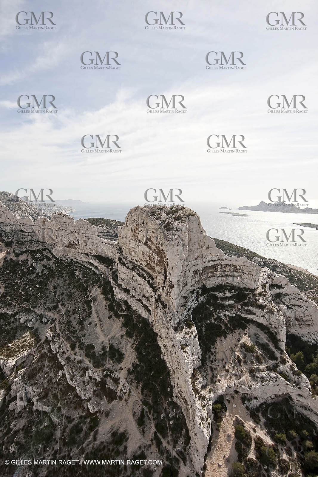 10 03 2009 - Marseille (FRA, 13) - Les Calanques - Massif de Marseilleveyre - Rocher des Goudes