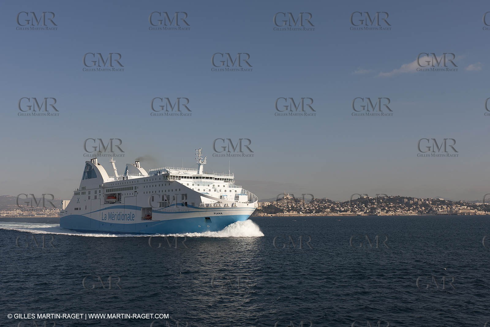 14 01 2012 - Marseille (FRA,13) - La Meridionale shipping company - the Piana off Marseille and the Calanques