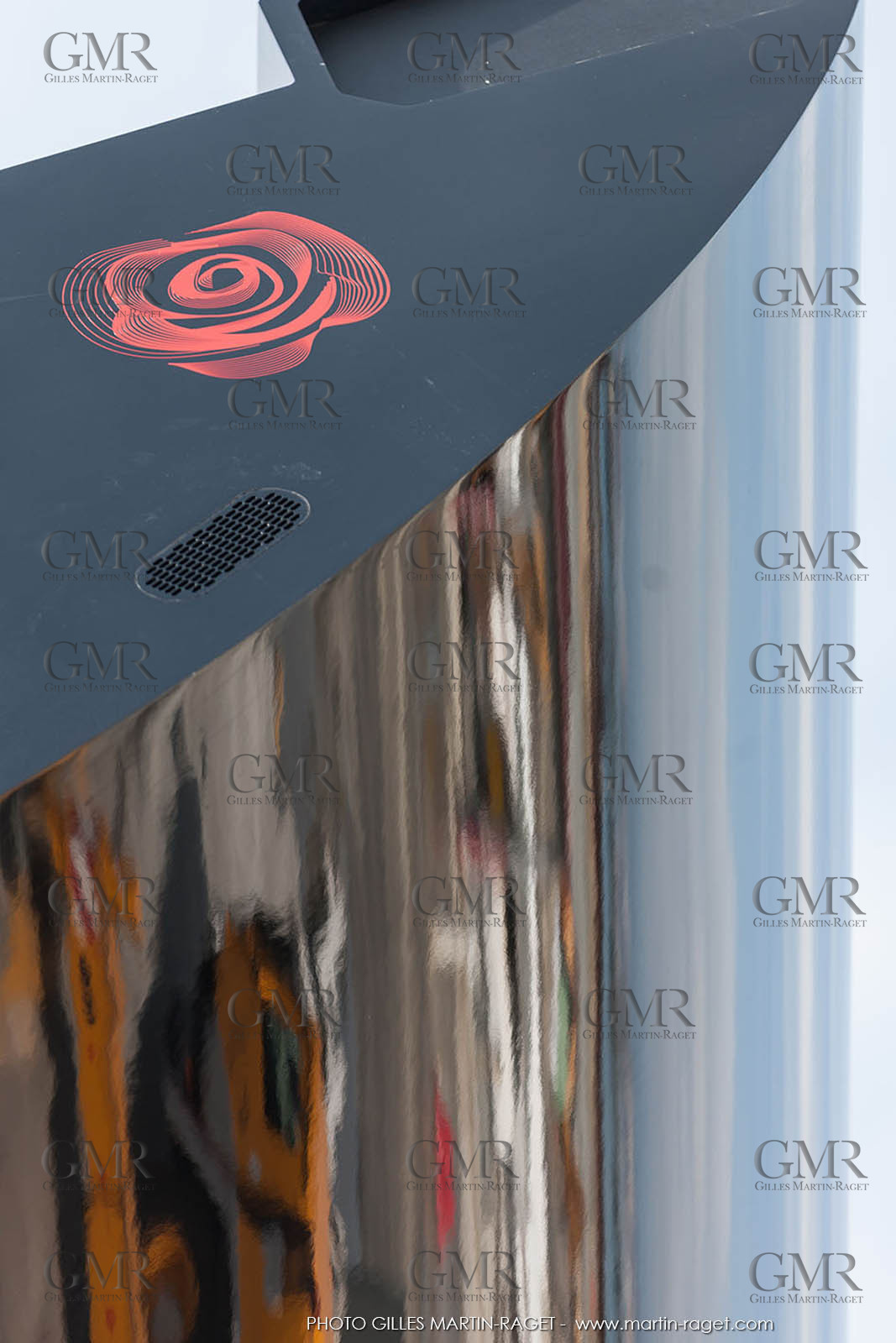 22 07 2017, Savona (ITA), Wally Cento Tango going out of the shed, Photo Gilles Martin-Raget