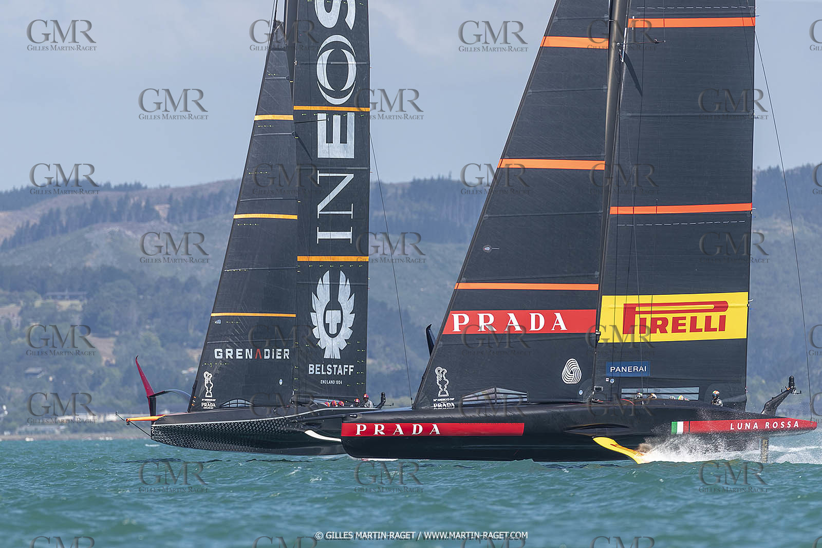 12 01 2021, Auckland (NZL), 36th America's Cup, Practice Racing