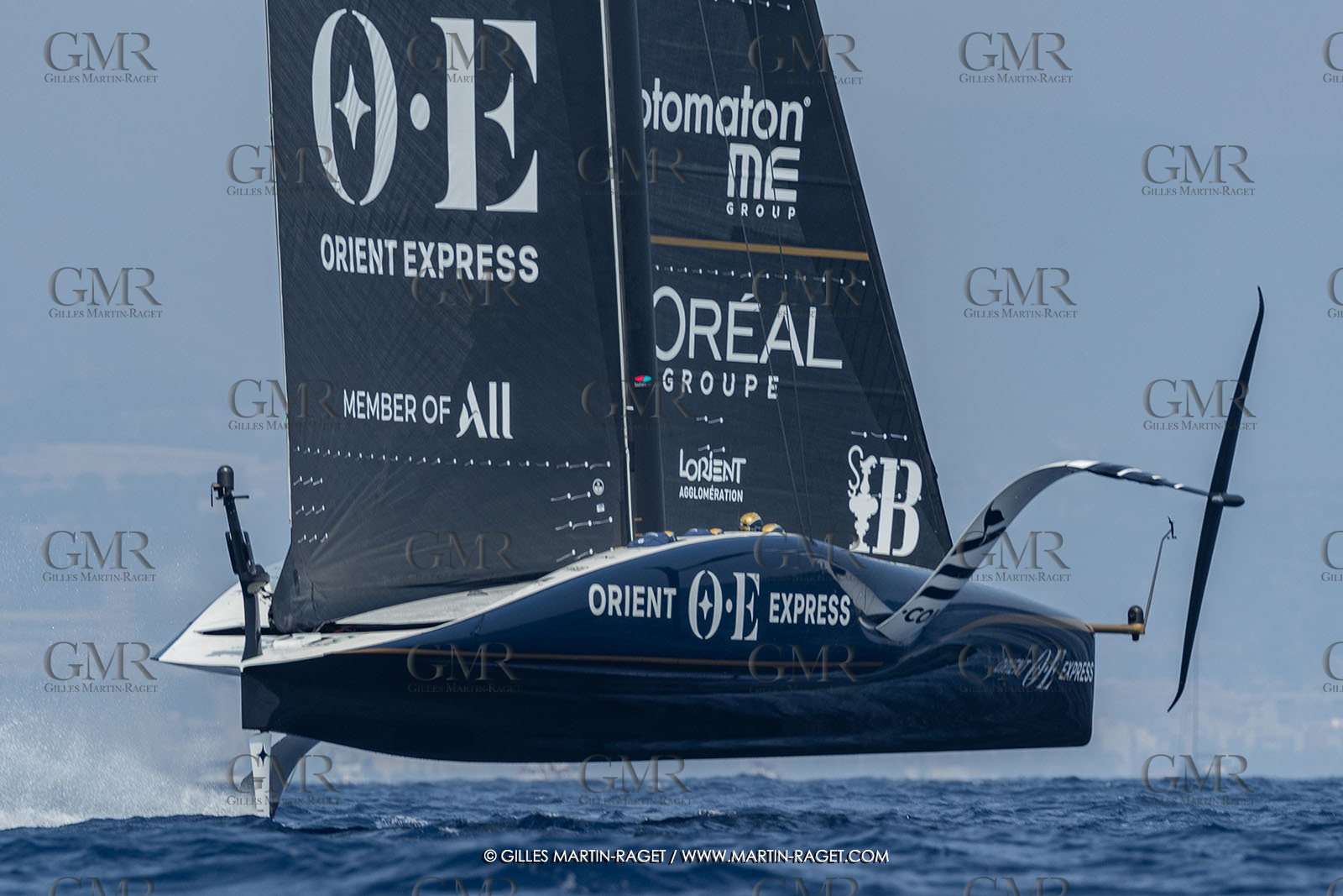 22 08 2024, Barcelona (ESP), Louis Vuitton 37th America's Cup, Louis Vuitton Preliminary Regatta, Race Day 1