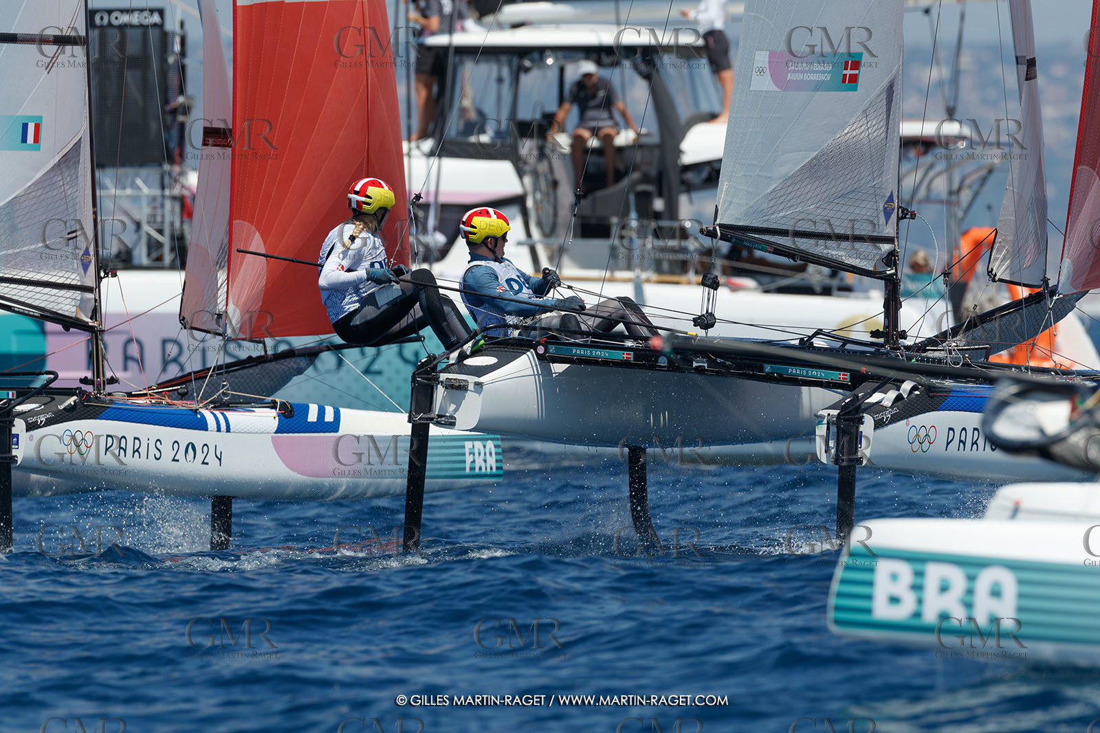 05 08 2024, Marseille (FRA), Paris 2024 Olympic Games, Sailing, Race Day 8