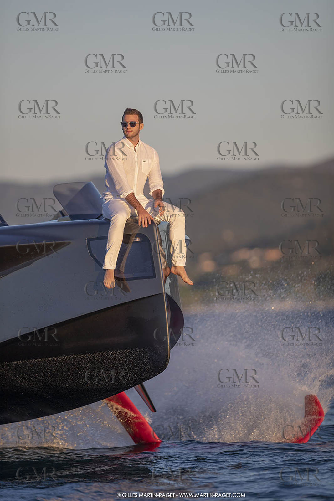 09 08 2018, Saint-Tropez (FRA,83), Foiler, the Flying Yacht by Enata