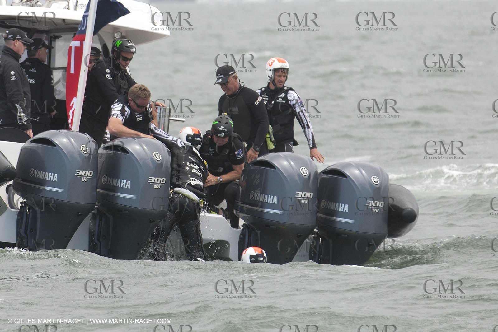 16 08 2013 - San Francisco (USA,CA) - 34th America's Cup - Louis Vuitton Cup - Louis Vuitton Cup Final - Race Day 1 - Race 1
