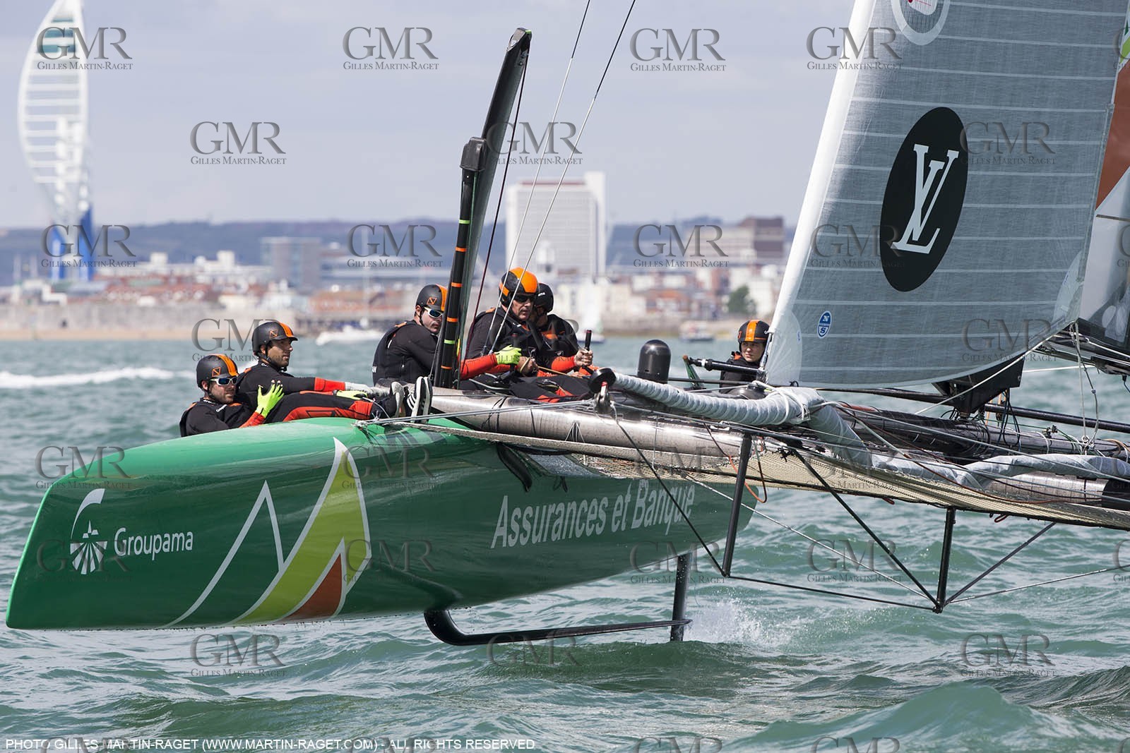 23 07 2015, Portsmouth (GBR), 35th America's Cup, Louis Vuitton America's Cup World Series Portsmouth 2015, Opening Day