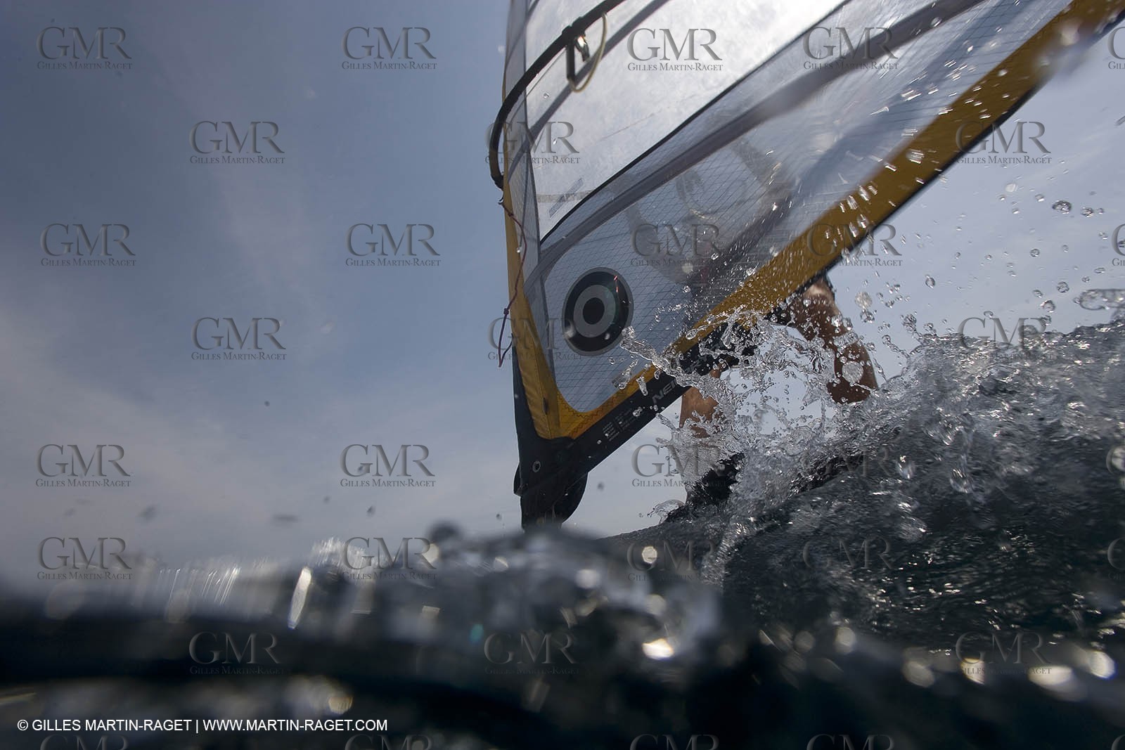25 04 2007 - 2007 Semaine Olympique Française - Hyères (South of France) - Day 4 - Team France - RS:X - Samuel Launay