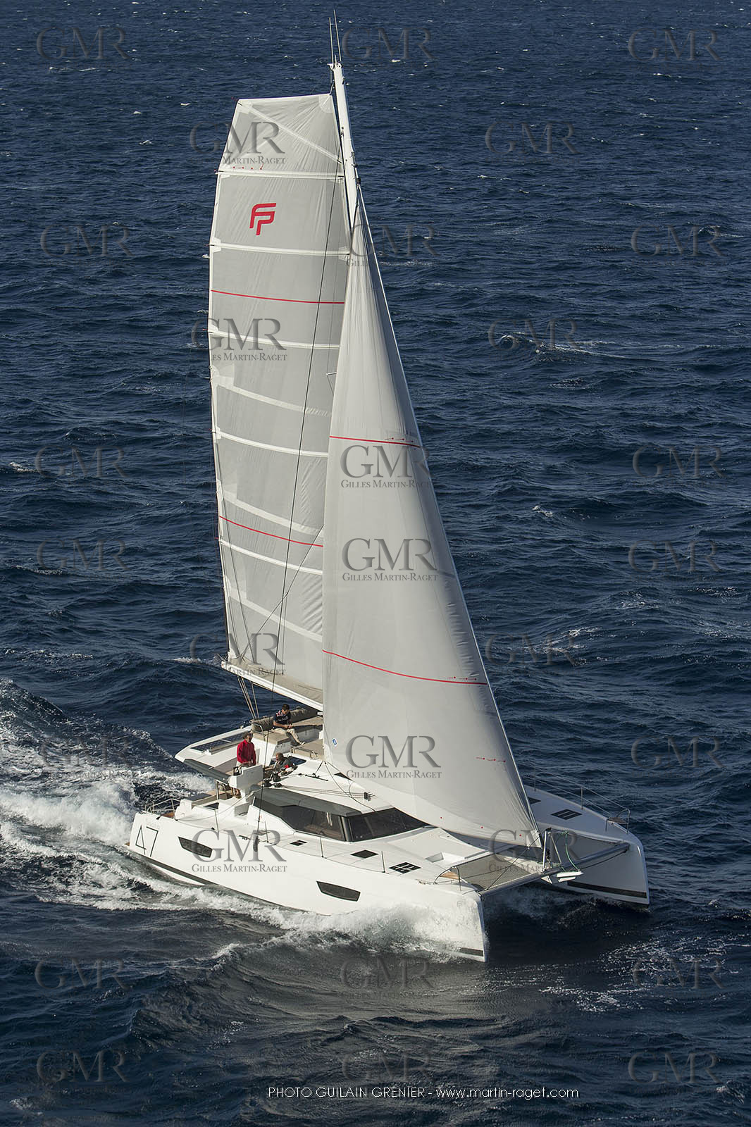 Saona 47 - Fountaine Pajot - shooting helico - 7 6 2017 - Photo Guilain Grenier