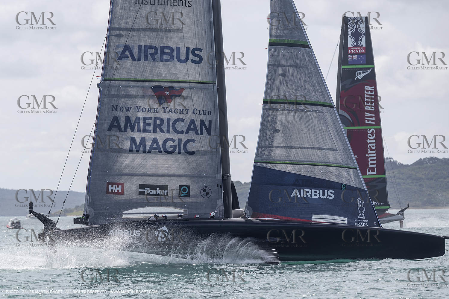08 12 2020 - Auckland (NZL) - 36th America's Cup - Practice Sessions - Day 1