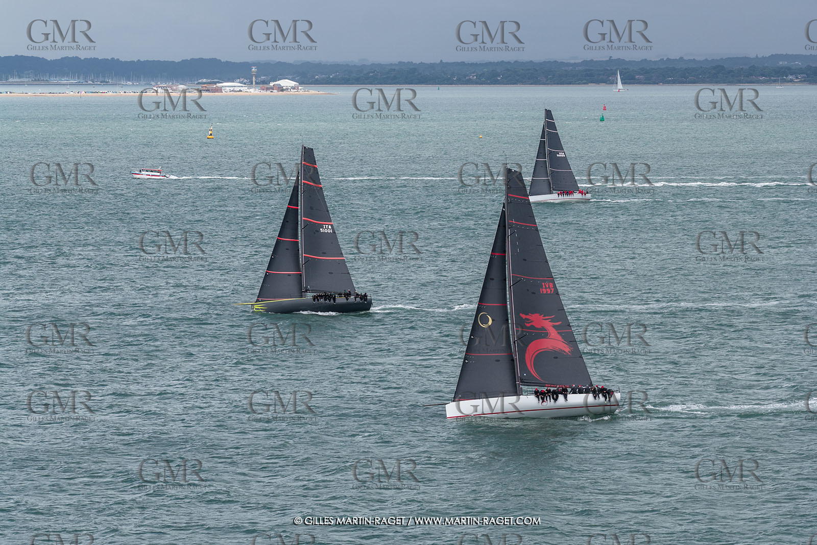 22 07 2025, Cowes (UK, IOW), Admiral's Cup 2025, Inshore Races 1 & 2,