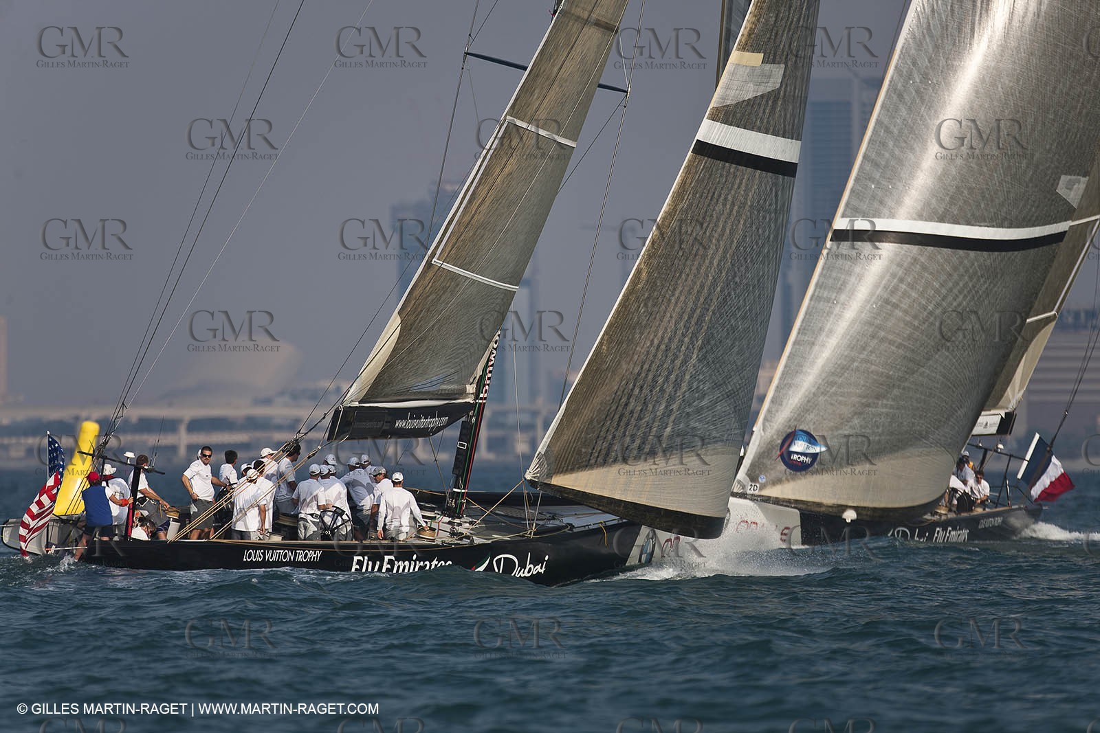 14 11 2010 - Dubai (UAE) - Dubai Louis Vuitton Trophy -  BMW ORACLE Racing - Race Day 1 - Vs All 4 one