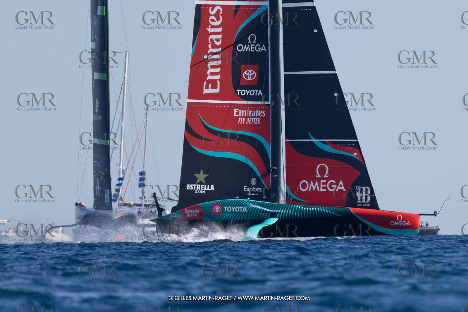 19 10 2024, Barcelona (ESP), Louis Vuitton 37th America's Cup, Final Match, Race Day 6