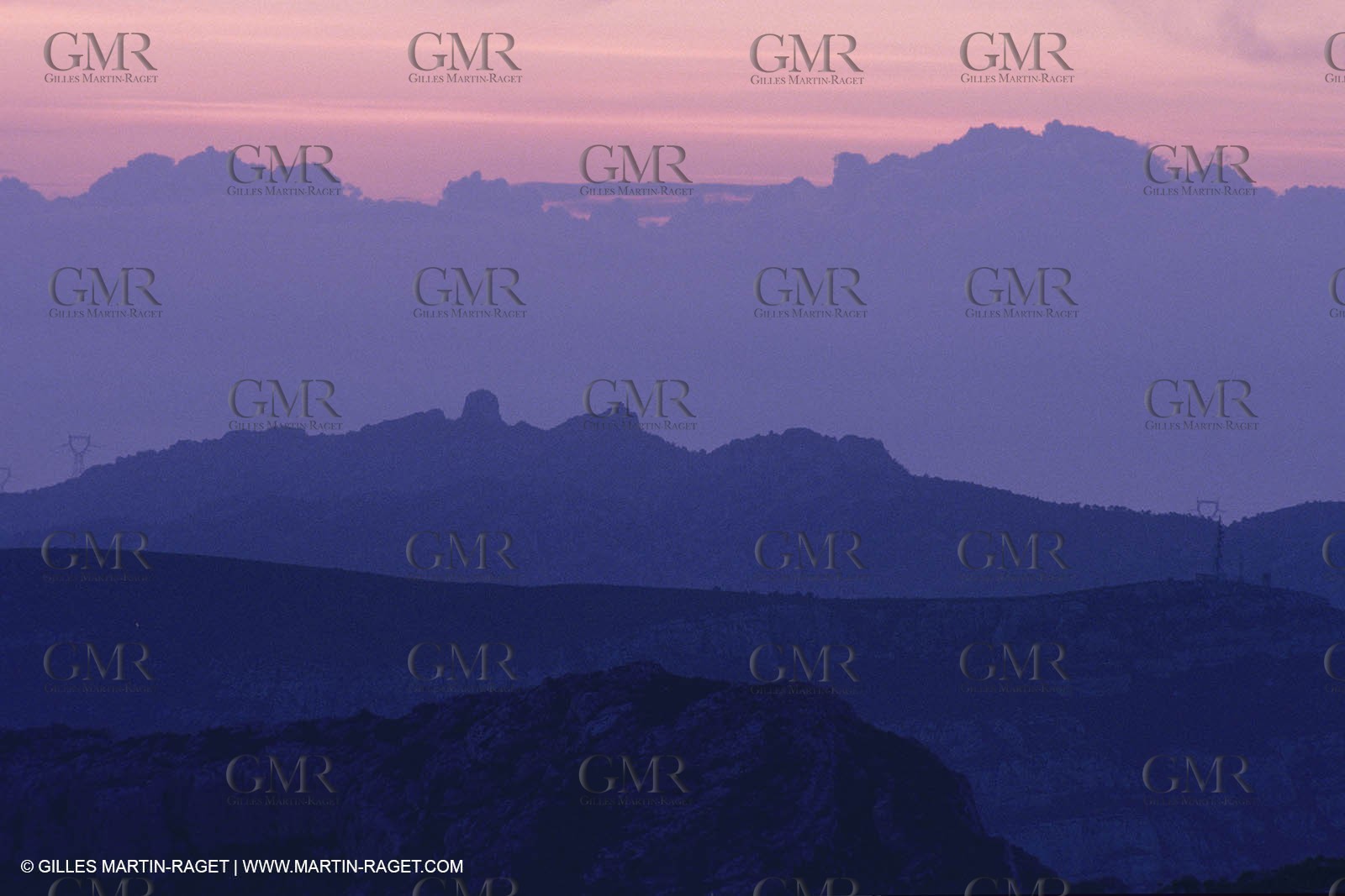 France, Provence, paysage des Alpilles, Alpilles landscapes