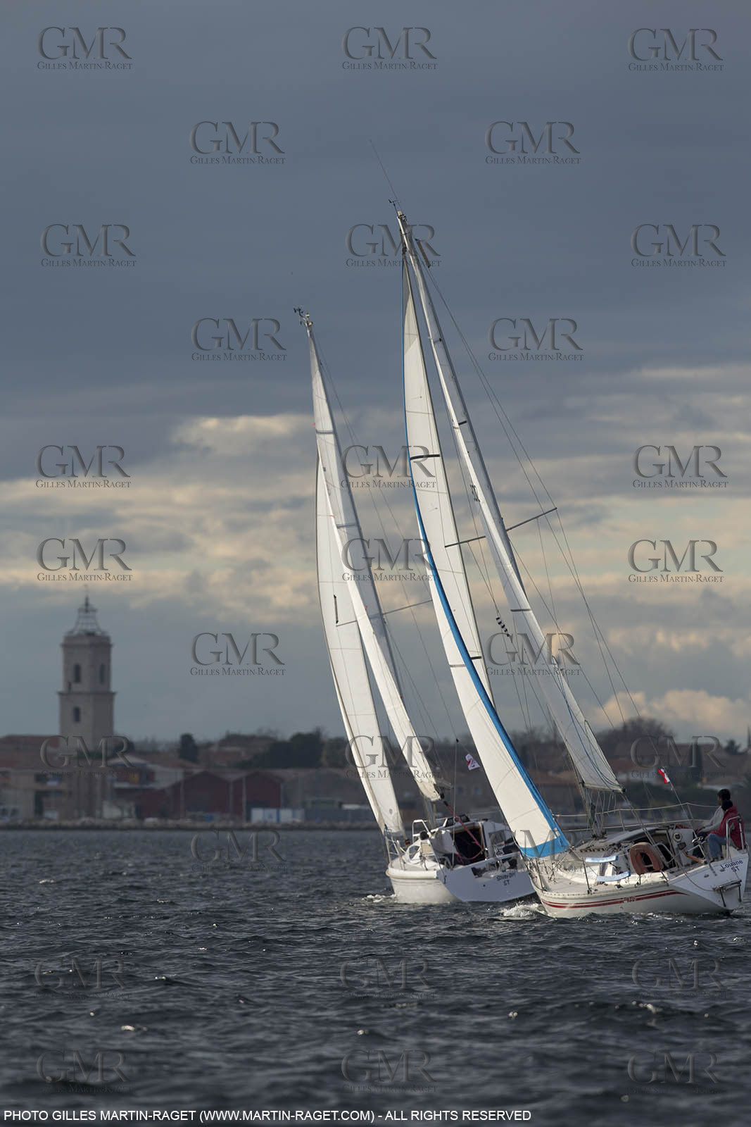 28 01 2016, Sète (FRA,34), Cruising on Thau Basin, Marseillan