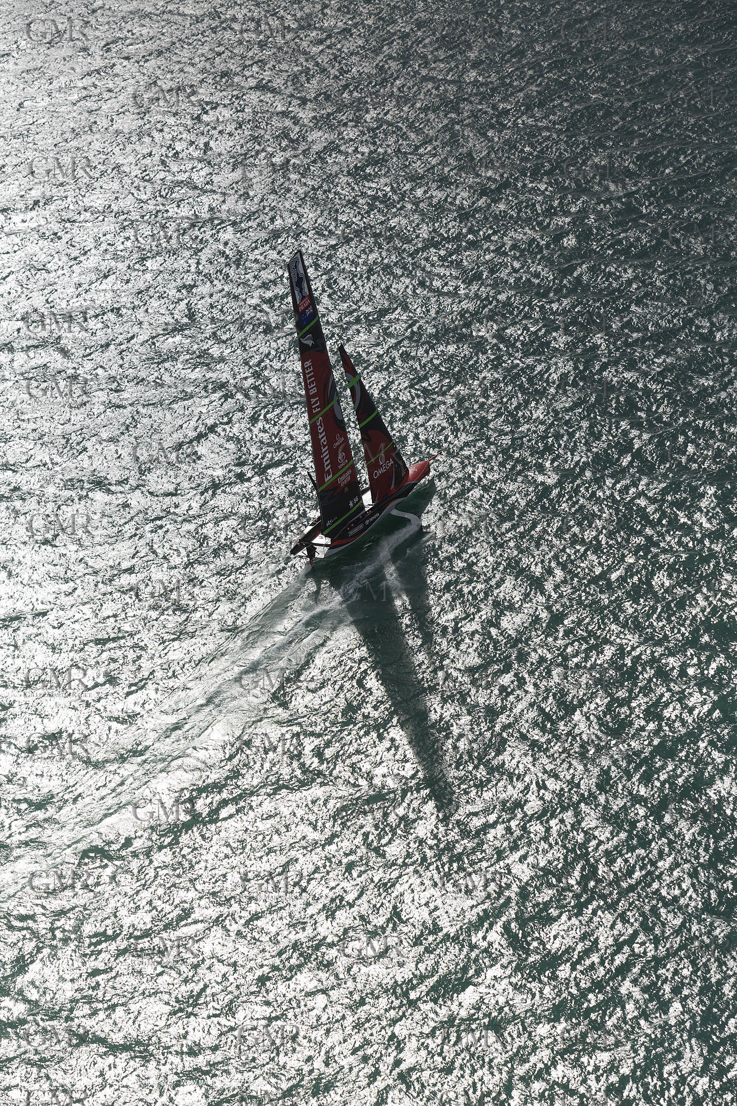 10 12 2020 - Auckland (NZL) - 36th America's Cup - Practice Sessions - Day 2 - Emirates Team New Zealand