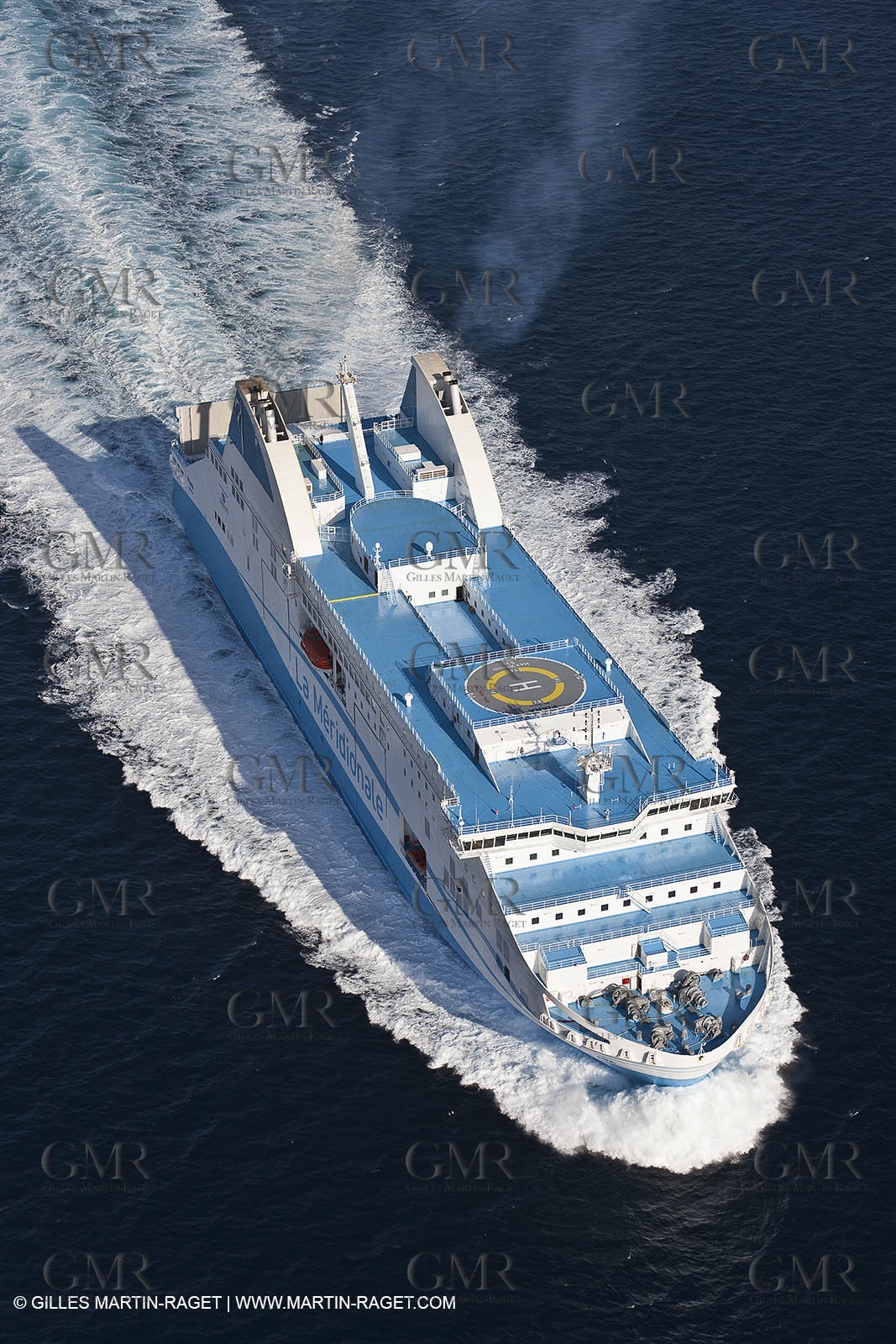 14 01 2012 - Marseille (FRA,13) - La Meridionale shipping company - the Piana off Marseille and the Calanques