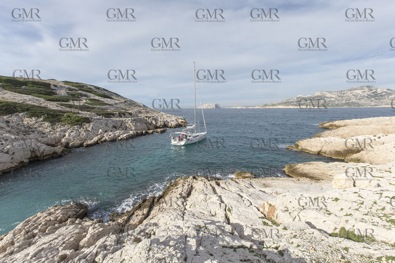 08 01 2016, Marseille (FRA, 13), Cruising in winter in the Calanques