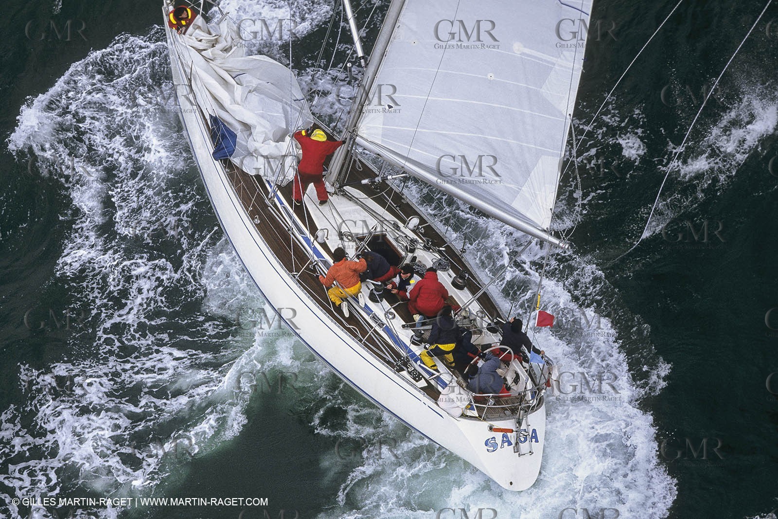 Sailing, Yacht Racing, Spi Ouest France, La Trinité sur mer (Britanny)