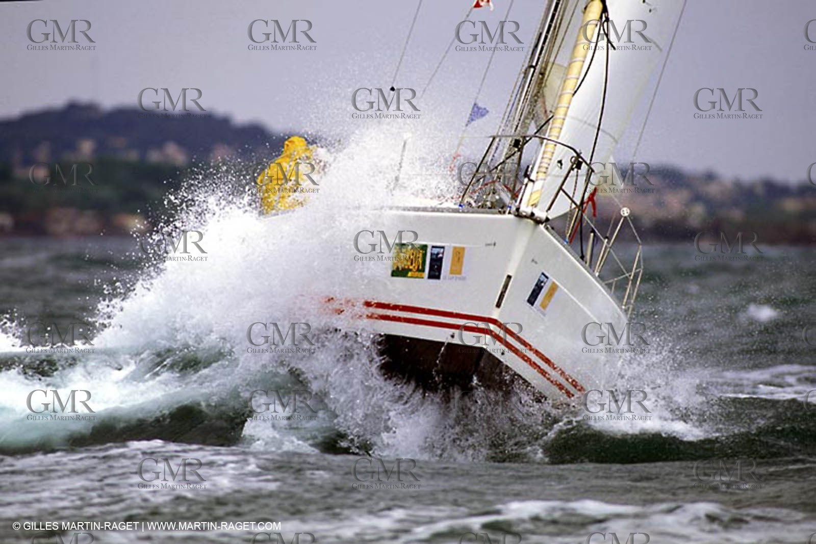Hard sailing conditions