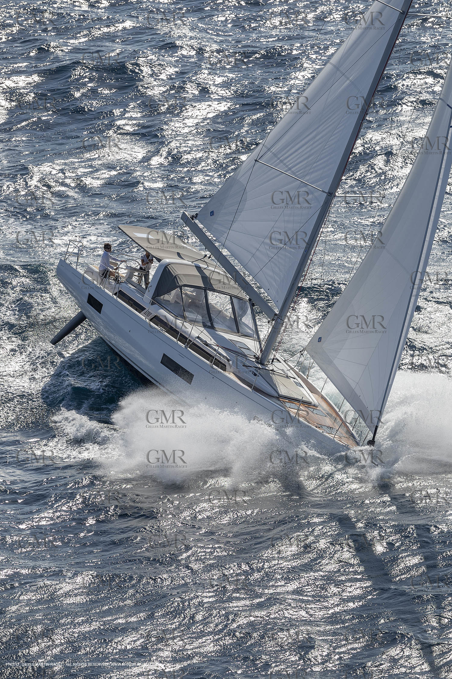 07 07 2020, Marseille (FRA,13) Beneteau Oceanis Yacht 54