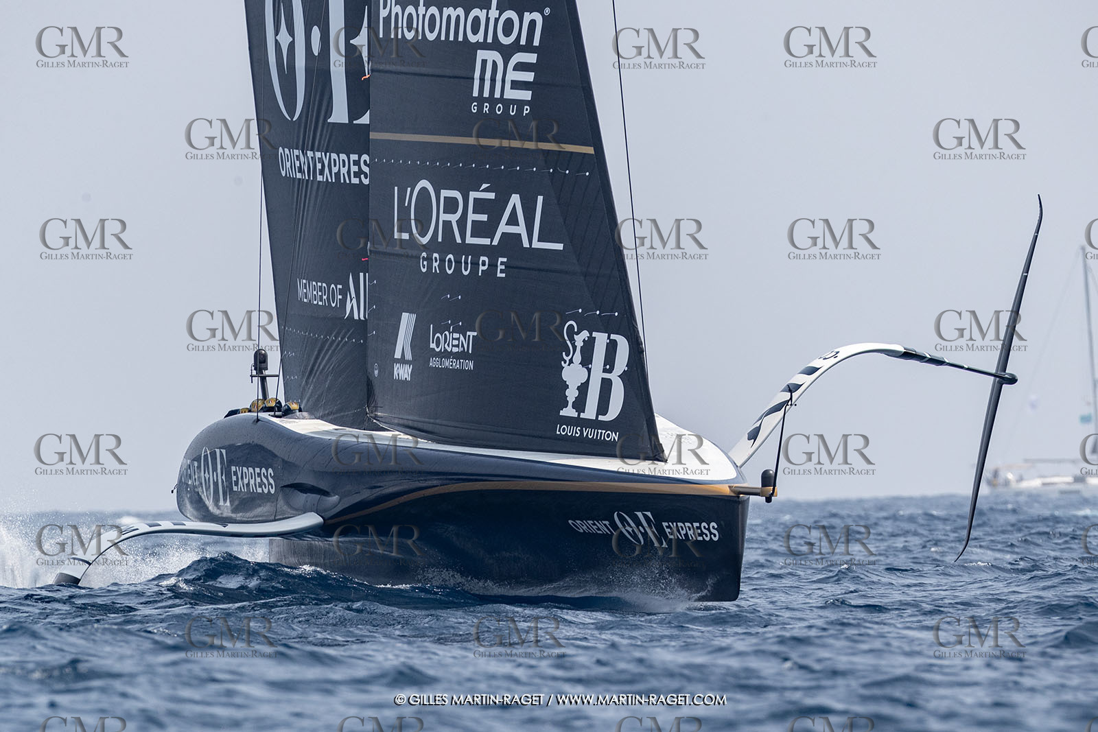 22 08 2024, Barcelona (ESP), Louis Vuitton 37th America's Cup, Louis Vuitton Preliminary Regatta, Race Day 1