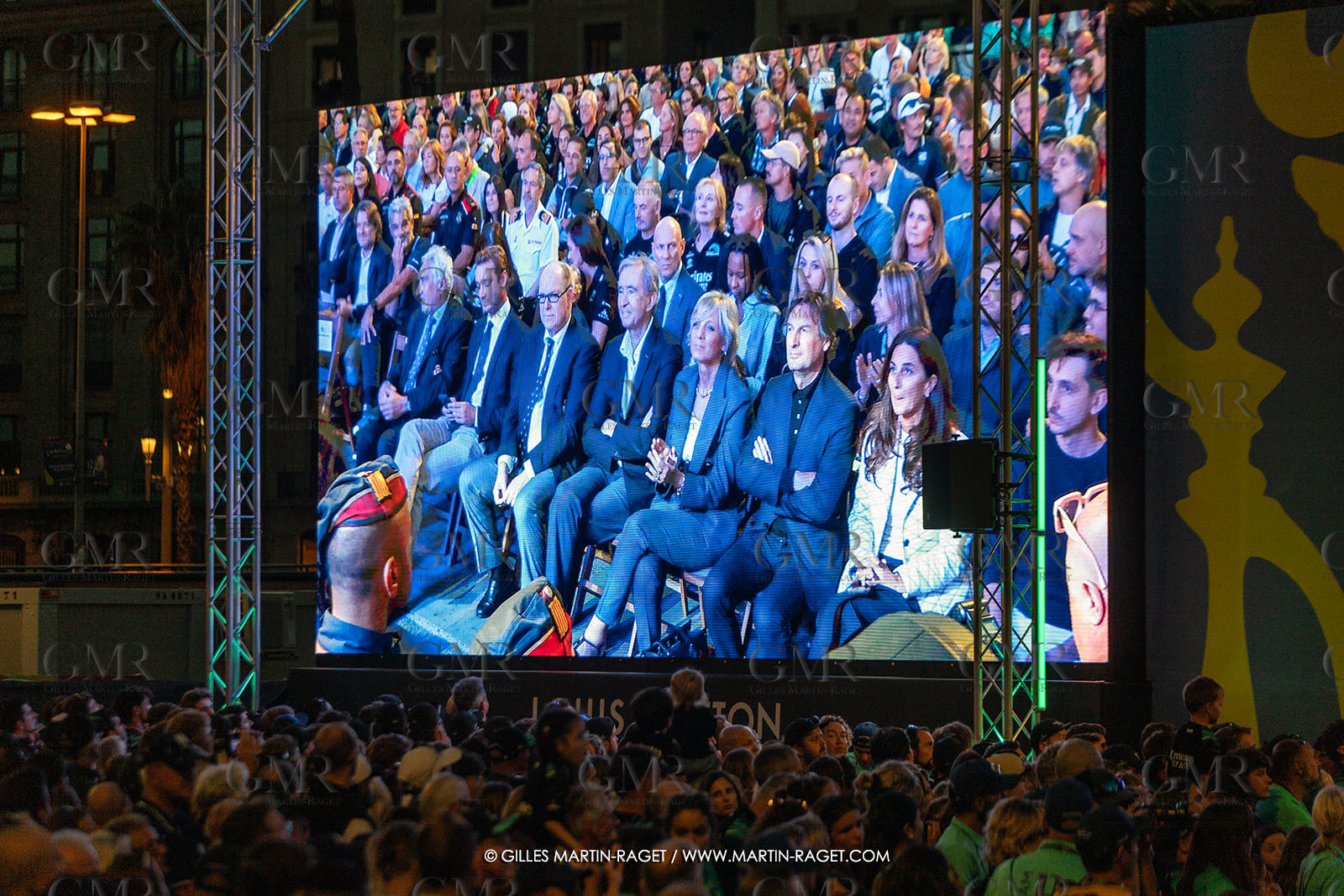 19 10 2024, Barcelona (ESP), Louis Vuitton 37th America's Cup, Final Match, Race Day 6 , Prizegiving
