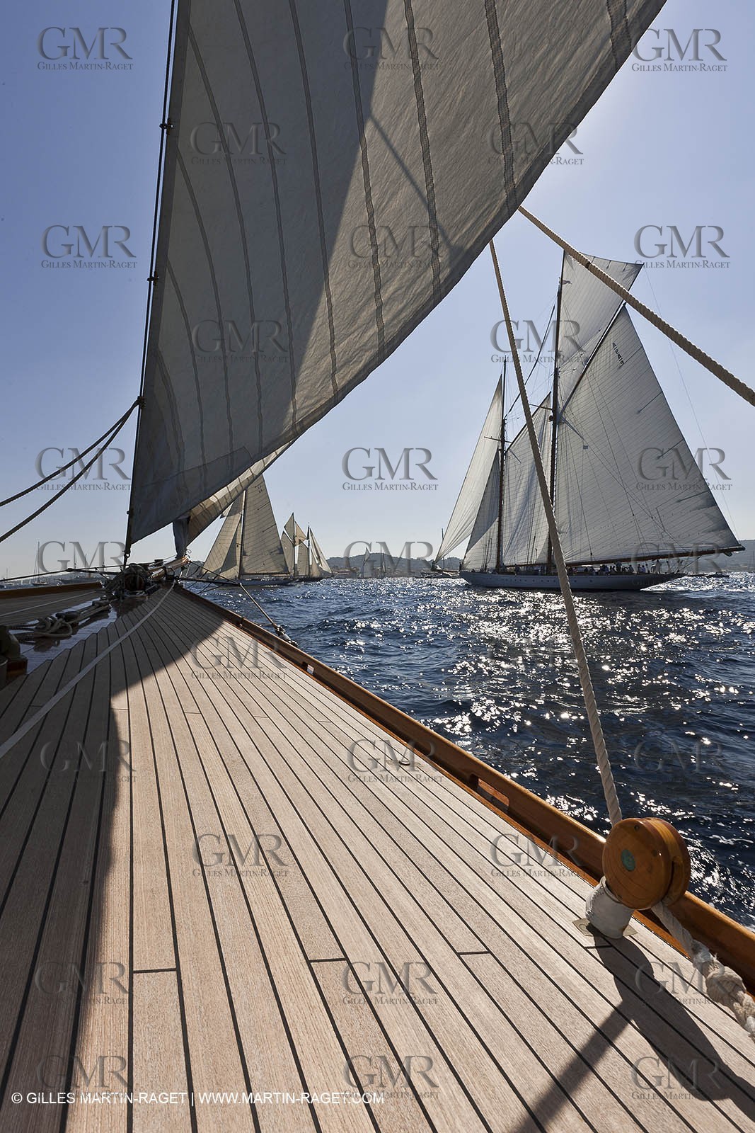 01 10 2011 - Saint Tropez (FRA,13) - Voiles de Saint Tropez 2011 - Classic Yachts - Day 5 - Onboard Mariquita