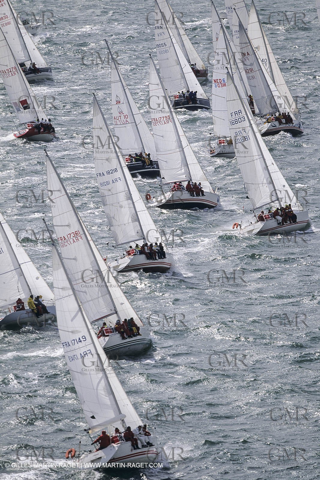 Sailing, Yacht Racing, Spi Ouest France, La Trinité sur mer (Britanny)