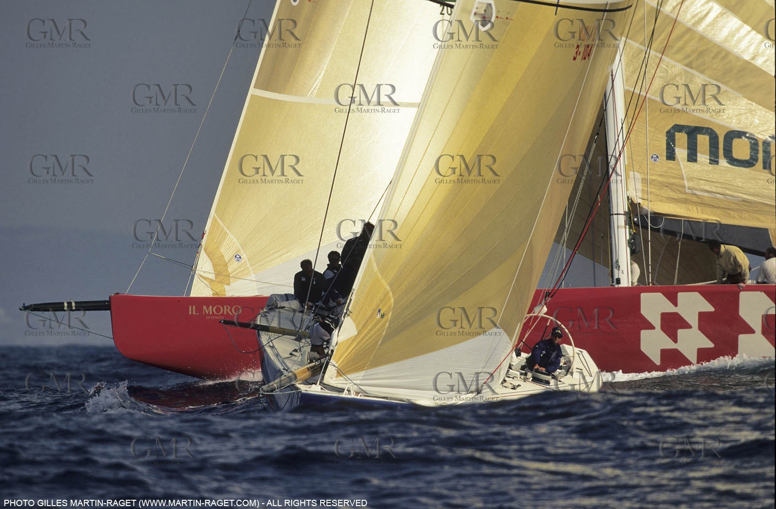 America's Cup - San Diego 1992 - Ville de Paris - Il Moro