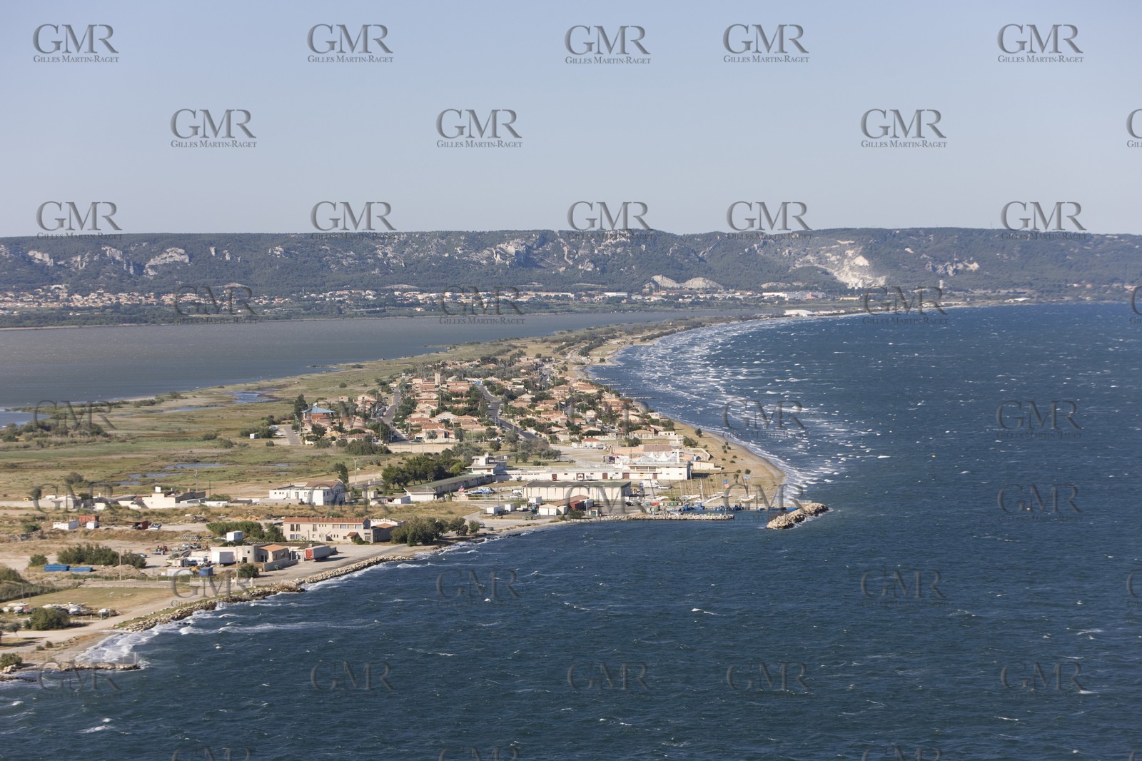 14 07 2008 - french coast in Fos gulf and Port de Bouc area