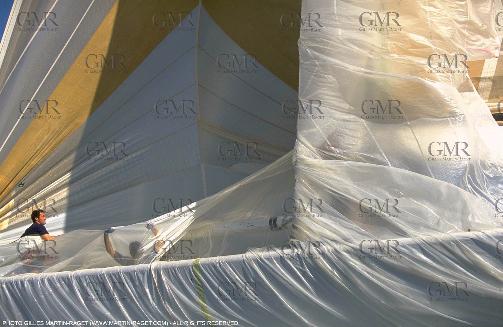 America's Cup, San Diego 1992, onboard Ville de Paris