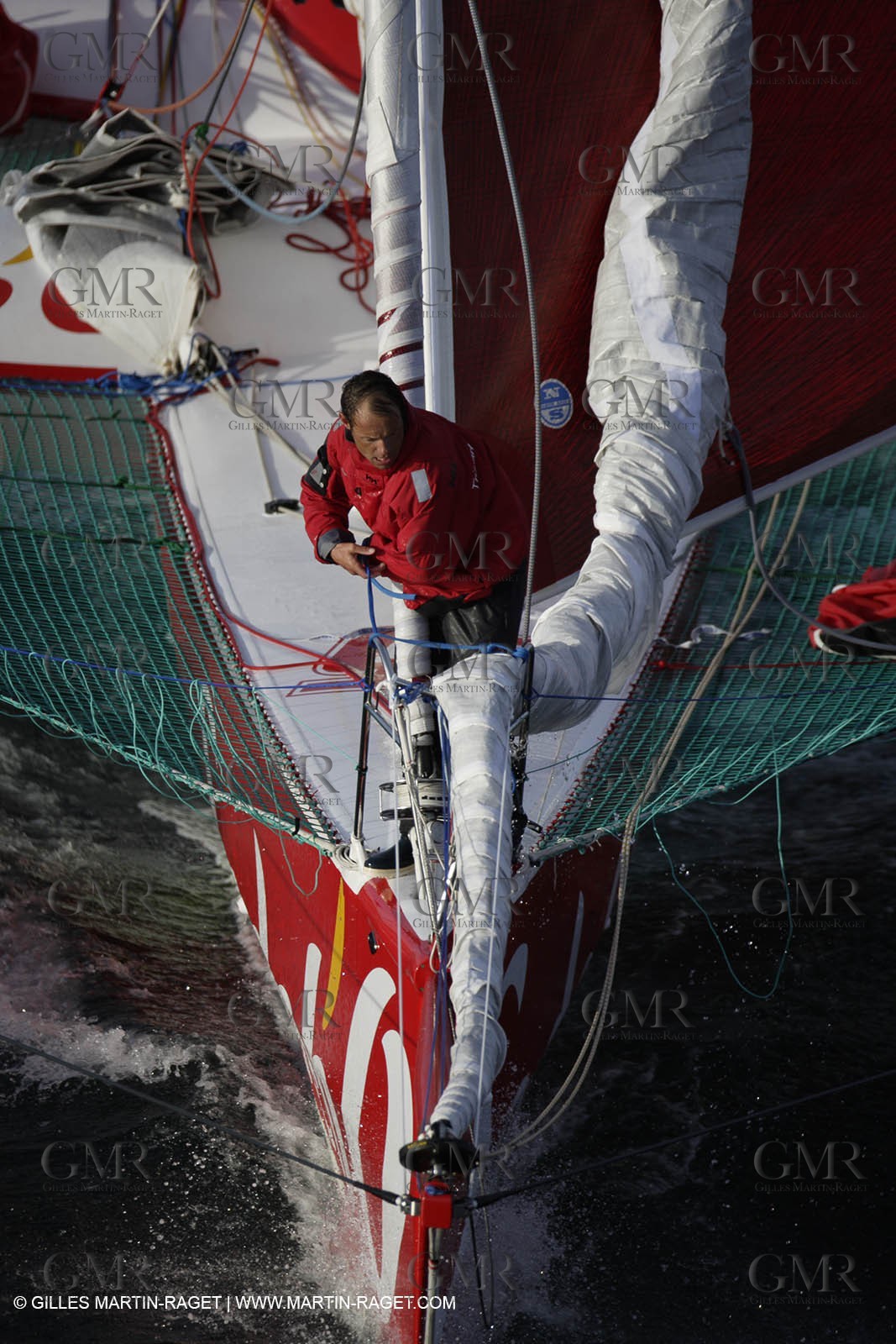 11 10 2008  -Lorient (FRA)  -  Multis Orma - Sodebo (Thomas Coville) - Route du Rhum 2006 training
