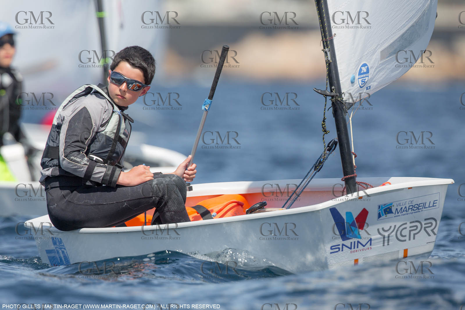 14 04 2016, Marseille (FRA,13), SNIM Dériveurs, Coupe Internationale de Printemps Optimist, Day 4