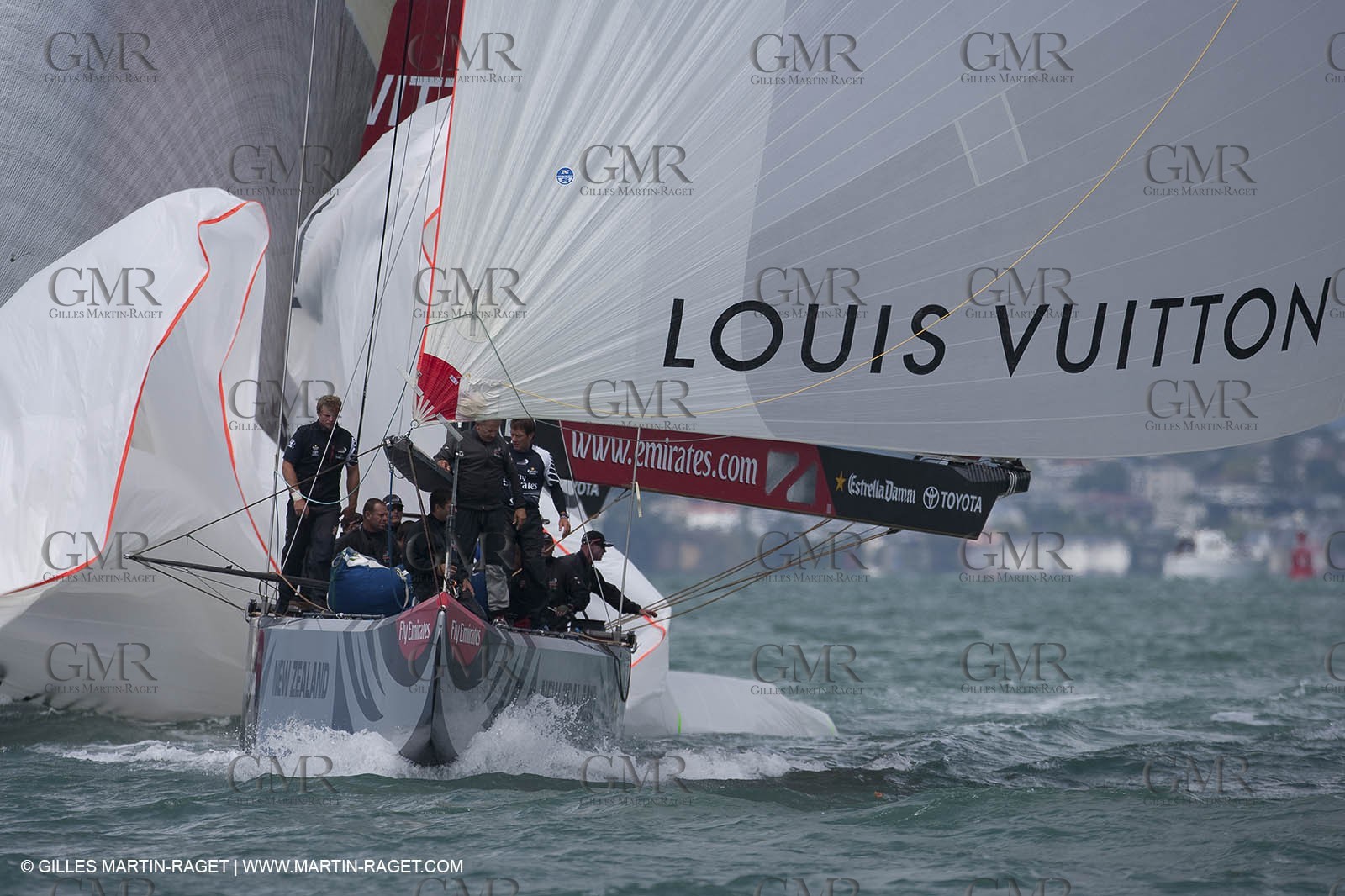 14 02 2009 - Auckland (NZL) -  Louis Vuitton Pacific Series -  Racing Day 14 - Challenger final