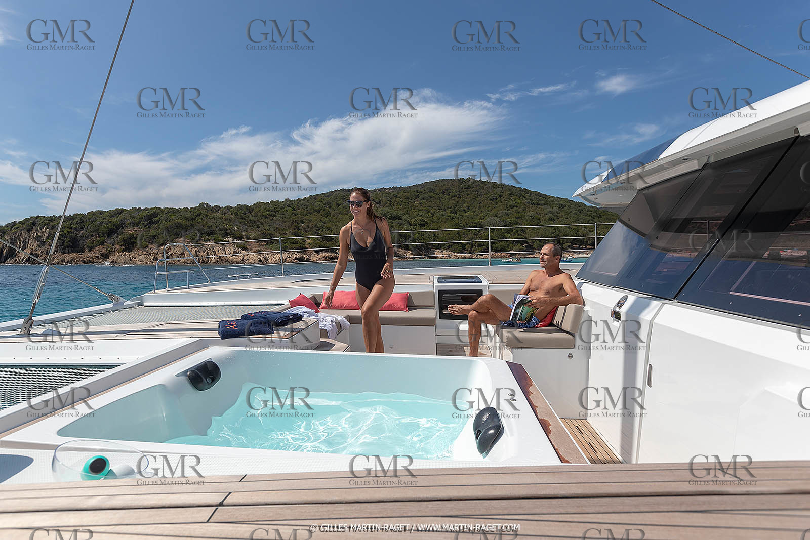 30 08 2018, Porto Vecchio (FRA, South Corsica) Chantier Fountaine-Pajot, Alegria 67