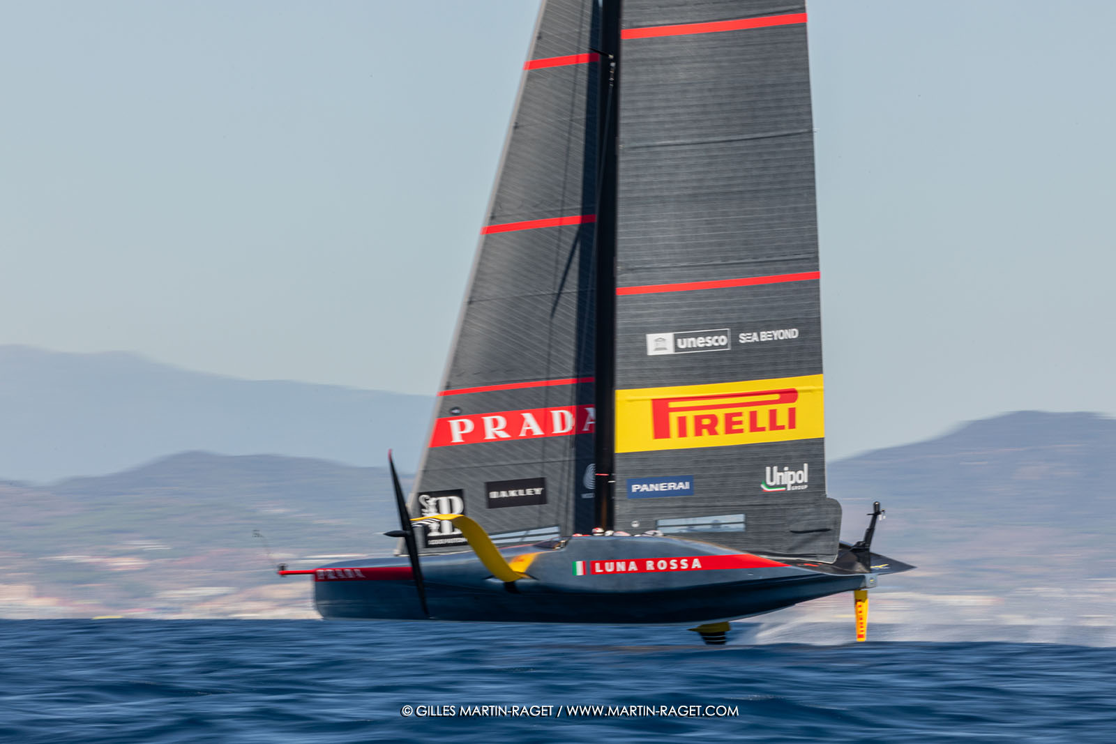 16 09 2024, Barcelona (ESP), 37th America's Cup, Louis Vuitton Cup Semi-final, Race Day 2