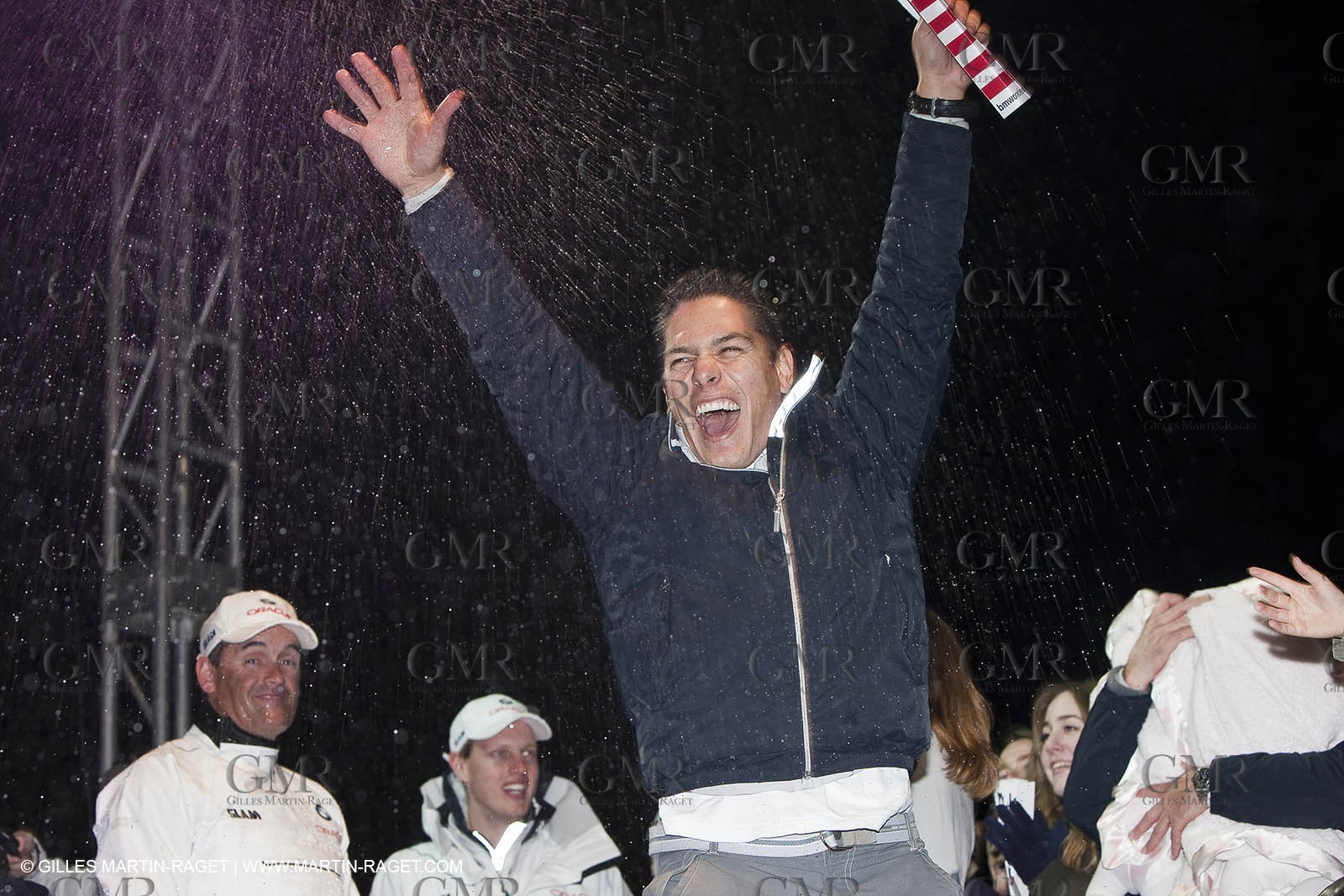 14 02 2010 - Valencia (ESP) - 33rd America's Cup - BMW ORACLE Racing - Race 2