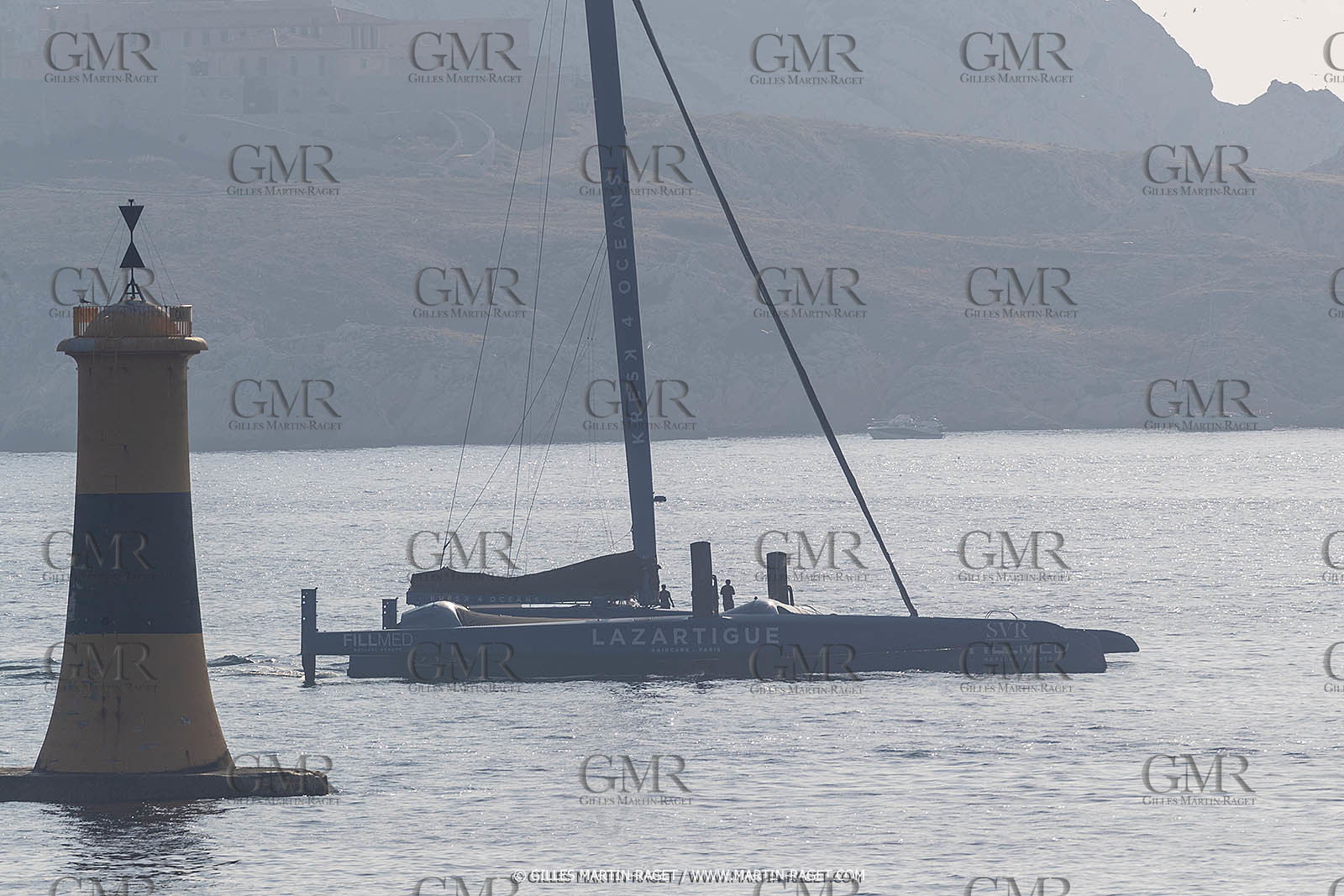 17 05 2022, Marseille (FRA), Arrivée du trimaran Ultim SVR LAZARTIGUE à Marseille