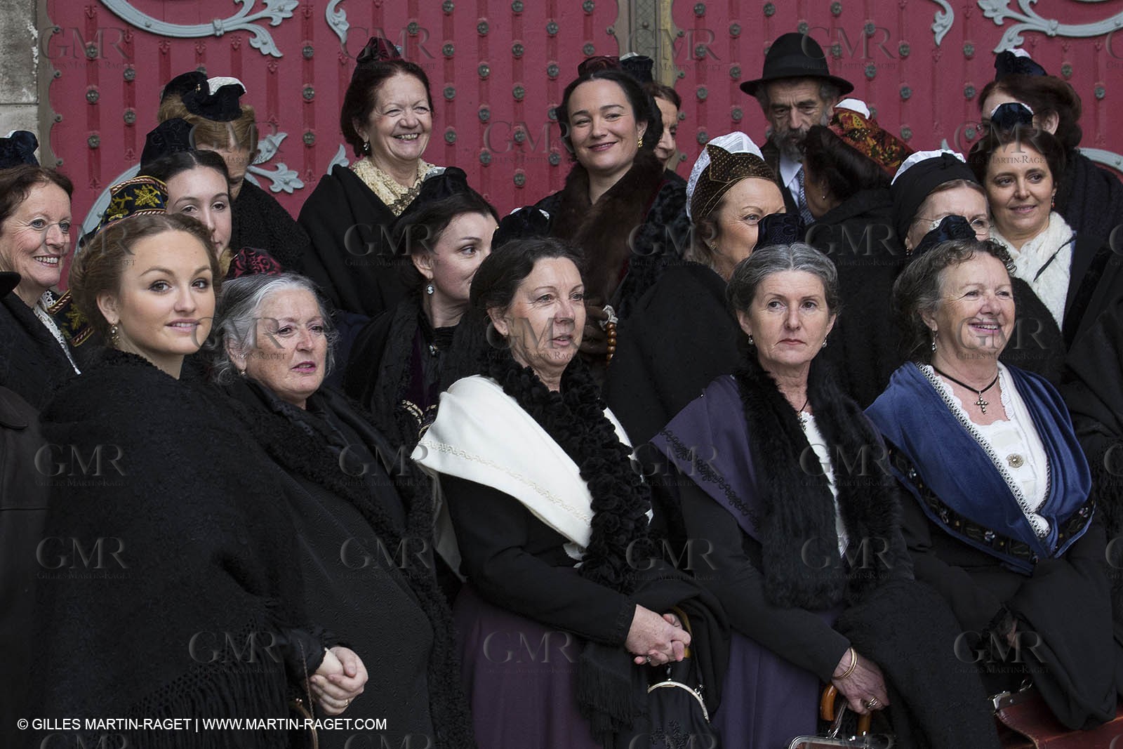 13 01 2012 - Marseille (FRA,13), Opening week-end for MP 2013, European capital of Culture, Traditional costumes from Provence
