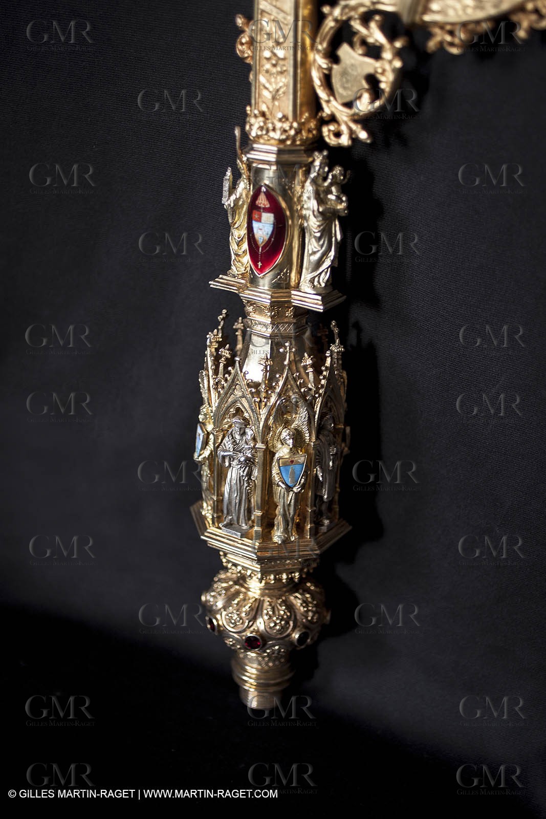 04 02 2013 - Marseille(FRA,13), Notre Dame de la Garde,liturgical silverware