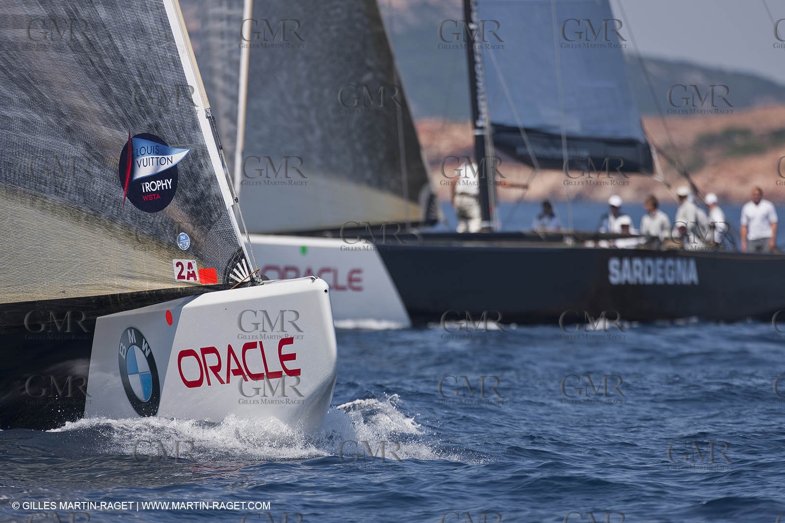 23 05 2010 - La Maddalena (ITA, Sardinia) Louis Vuitton Trophy - BMW ORACLE Racing - Racing Day 2