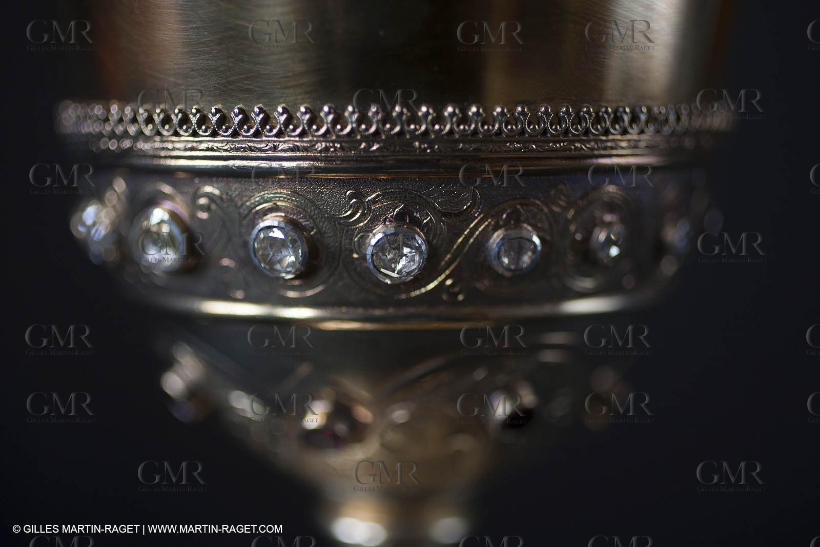 04 02 2013 - Marseille(FRA,13), Notre Dame de la Garde,liturgical silverware