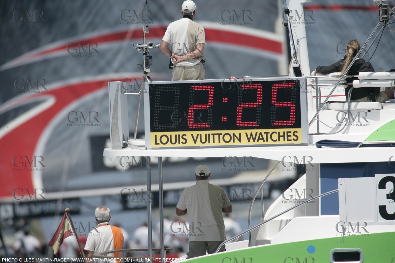 30 06 2007-Valencia (Spain)- 32nd America's Cup - Final Match - Day 6 - Alinghi vs Emirates Team New Zealand
