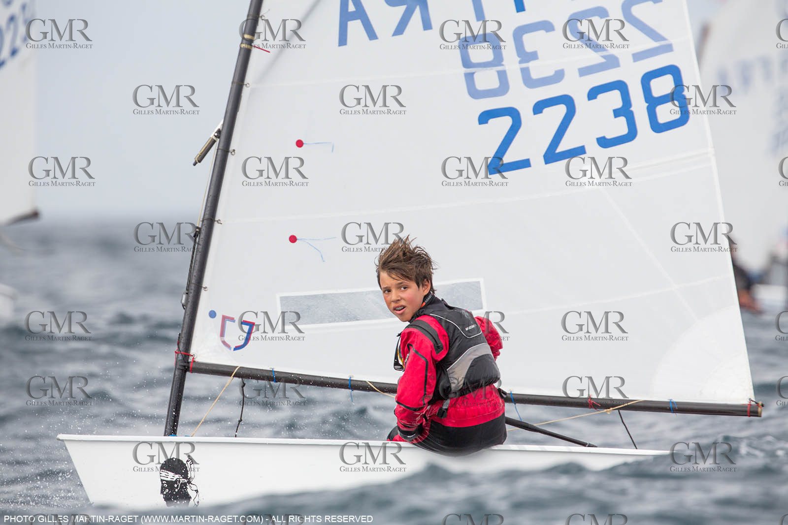 15 04 2016, Marseille (FRA,13), SNIM Dériveurs, Coupe Internationale de Printemps Optimist, Final Day