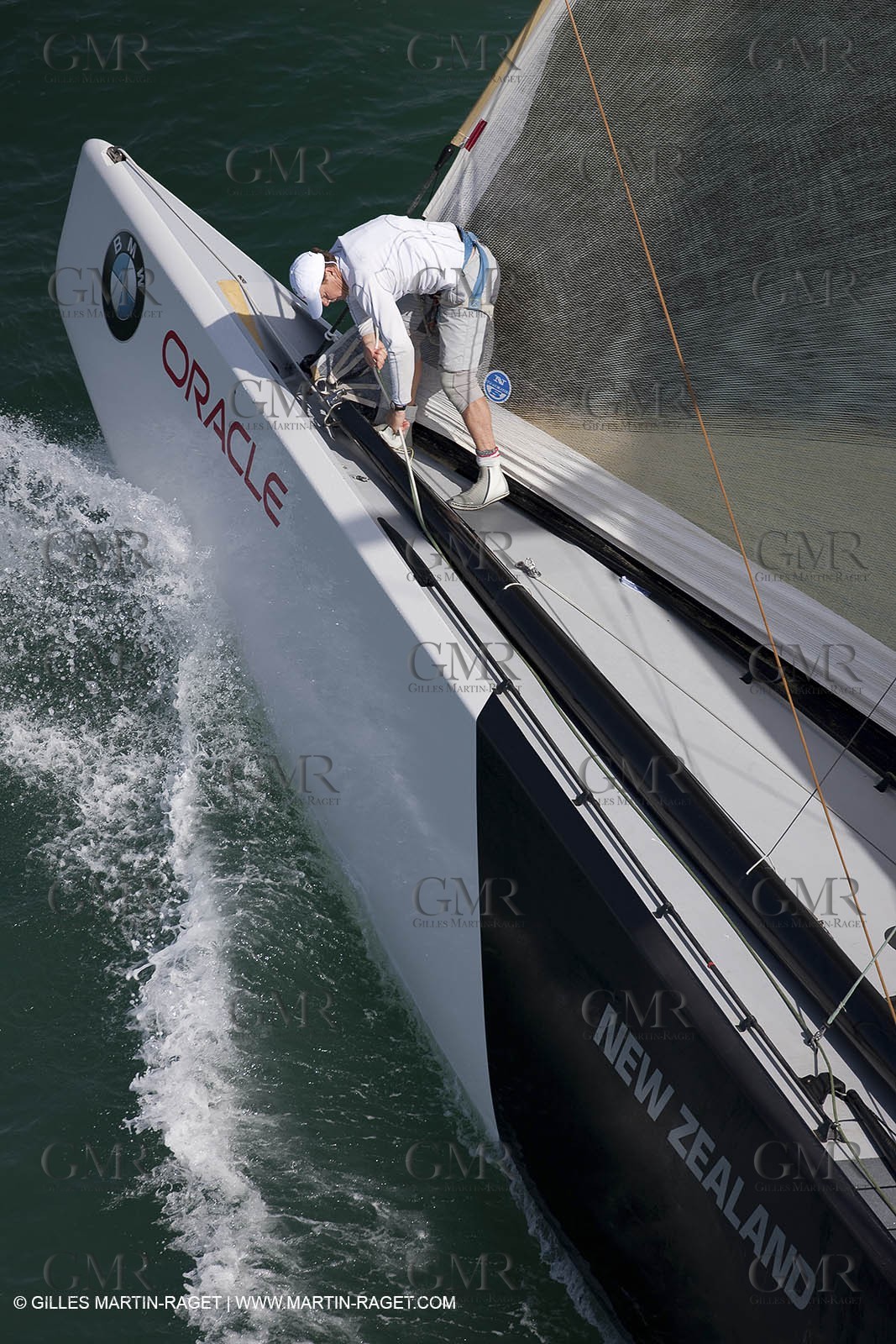 29 01 2009 - Auckland (NZL) -  Louis Vuitton Pacific Series - BMW ORACLE Racing - Training