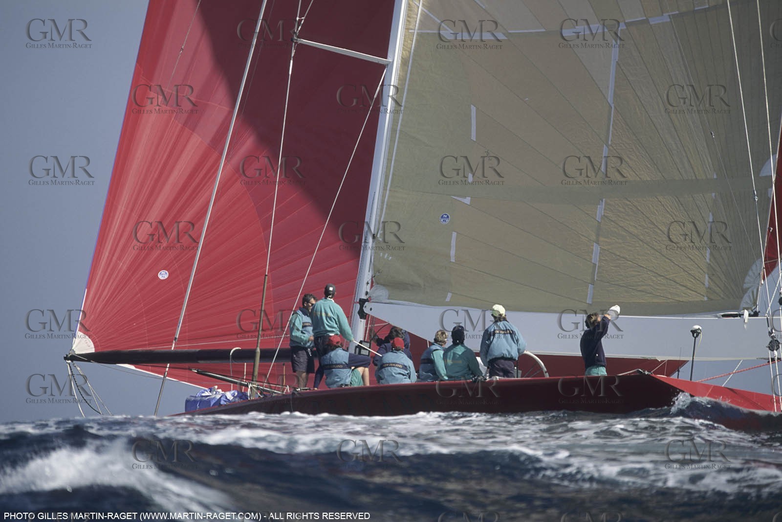 Sailing, Yacht Racing, America's Cup XXVIII, San Diego (USA,CA), 1992, Team New Zealand