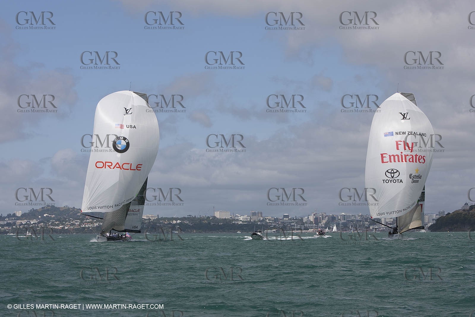 31 01 2009 - Auckland (NZL) -  Louis Vuitton Pacific Series -  Racing Day 2