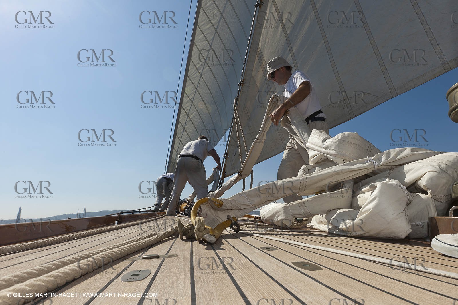 01 10 2011 - Saint Tropez (FRA,13) - Voiles de Saint Tropez 2011 - Classic Yachts - Day 5 - Onboard Mariquita