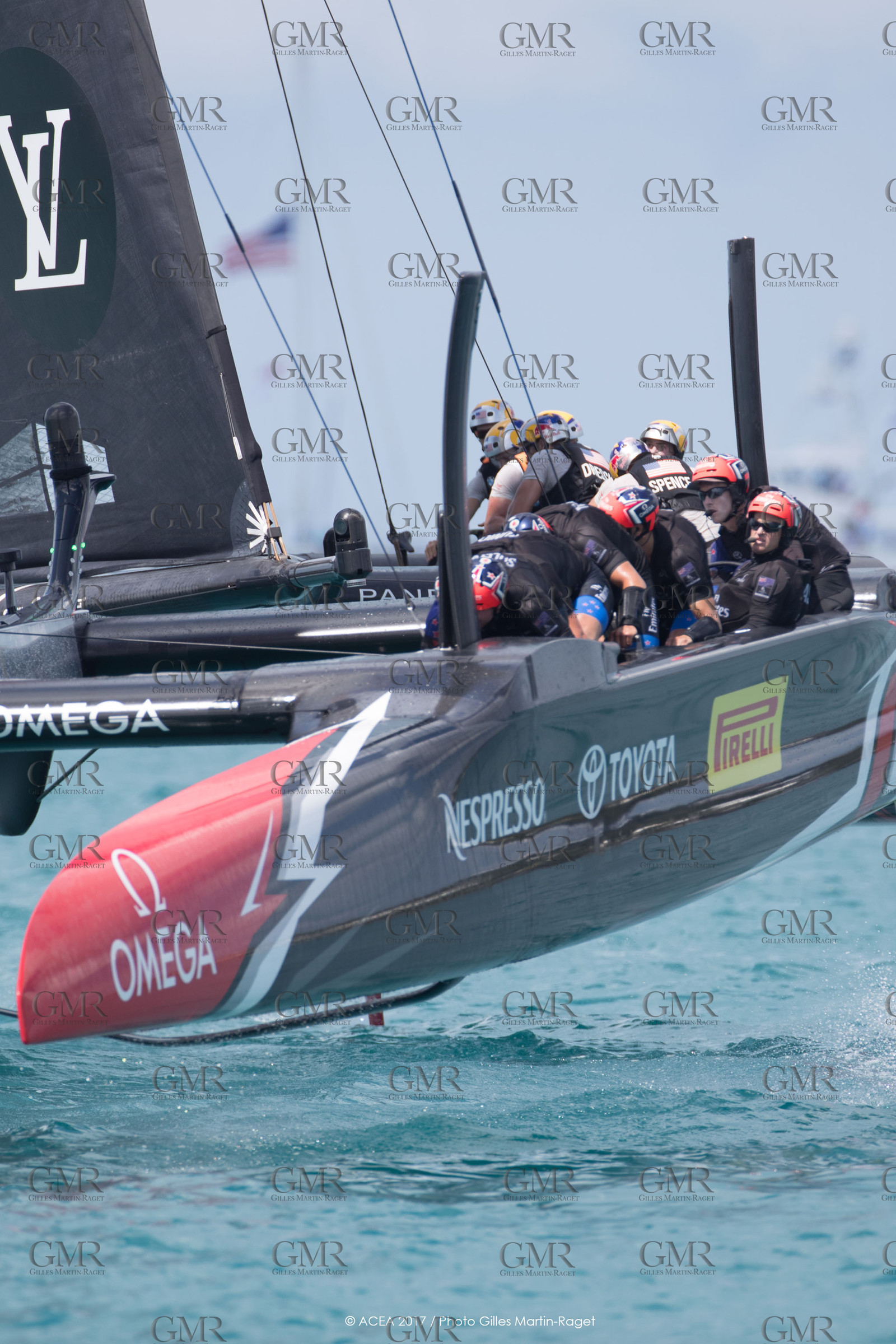 17 06 2017 - Bermuda (BDA) - 35th America's Cup 2017 - 35th America's Cup Match Presented by Louis Vuitton, Race day 1